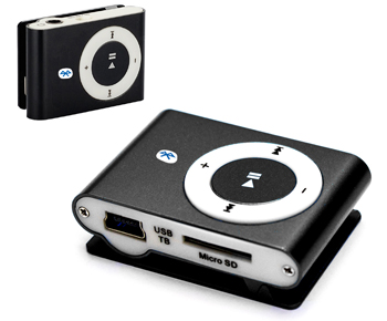 Imagen del reproductor MP3
pequeño de color negro